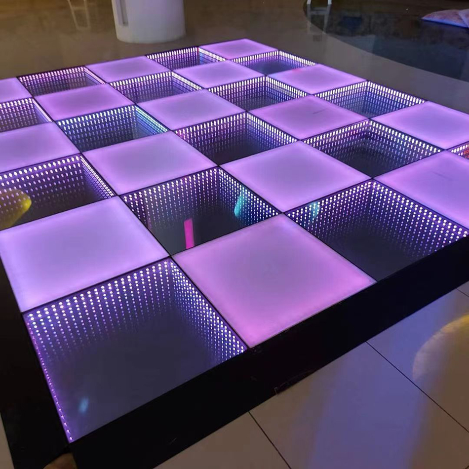 Pista de dança com ímã sem fio de alta definição para shows